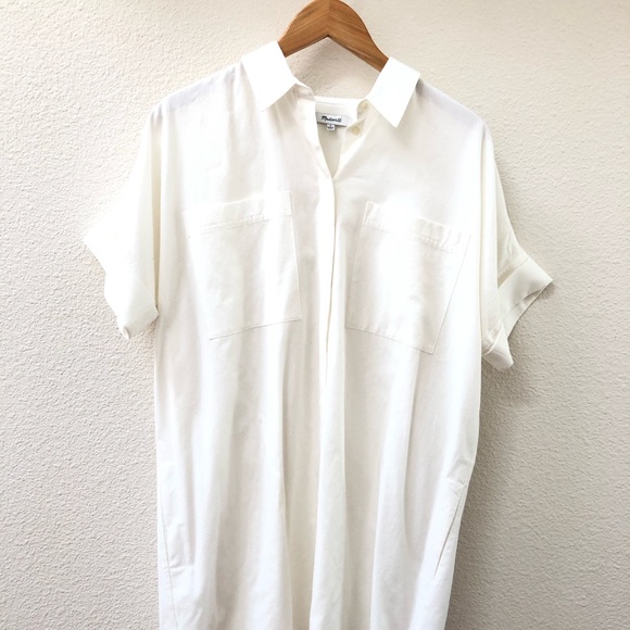 Madewell Dresses & Skirts - Madewell White Short Sleeved Dress